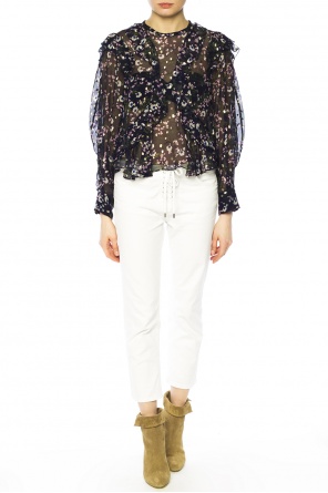 Patterned ruffle shirt, zdjęcie 2 Patterned ruffle shirt od Isabel Marant